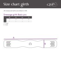 Dressage girth Basic pro