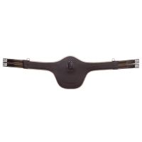 Belly guard girth with removable fur