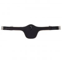 Belly guard girth with removable fur
