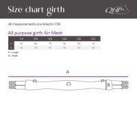 All purpose girth Air Mesh