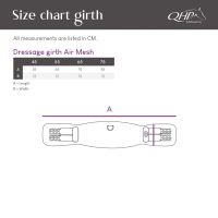 Dressage girth Air Mesh