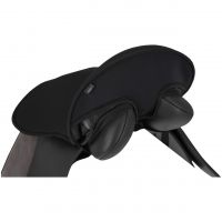 Saddle seat cover memory foam