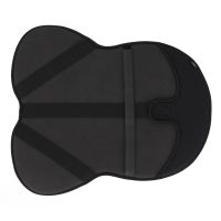Saddle seat cover memory foam