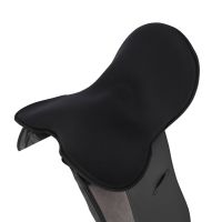 Saddle seat cover memory foam