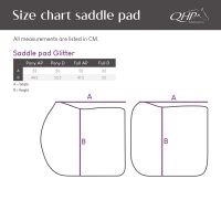 Saddle pad Glitter