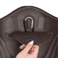 Belly guard girth with magnet system