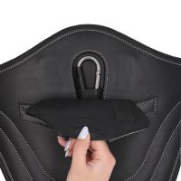Belly guard girth with magnet system