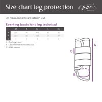 Eventing boots hind leg technical