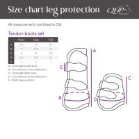 Tendon boots set