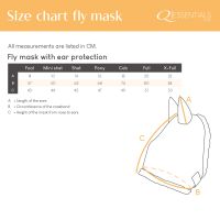 Fly mask with ear protection