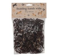 Rubber braiding bands wide