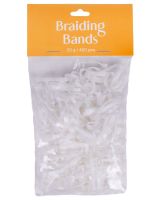 Rubber braiding bands wide