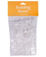 Rubber braiding bands wide