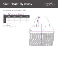 Anti-fly fringe with ears