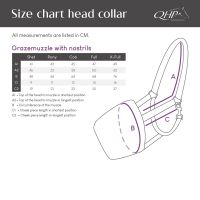 Grazemuzzle with nostrils