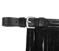 Anti-Fly fringe leather