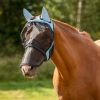Fly Mask with detachable nose flap