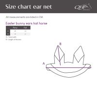 Easter bunny ears hat horse