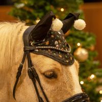 Ear net Christmas print