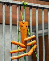 Horse toy with haynet