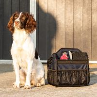 Grooming bag with Mesh bottom