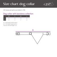 Dog collar with bandana collection