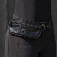 Clip-on waist bag Croco
