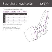 Grazemuzzle fur with nostrils
