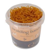 Rubber braiding bands bucket