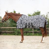 Fly rug with neck and hood