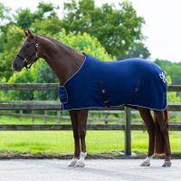 Fleece rug with ornament