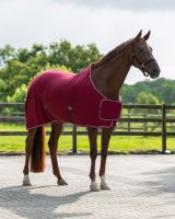 Fleece rug with ornament