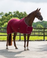 Fleece rug with ornament