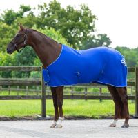 Fleece rug with ornament