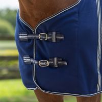 Fleece rug basic with cross surcingles