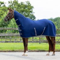 Fleece rug basic with neck