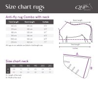 Fly rug Combo with neck