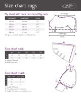 Fly sheet with detachable neck and mask Big neck
