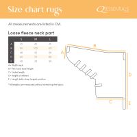 Loose fleece neck part
