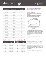 Exercise fly sheet with fringes