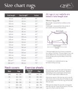 Turnout rug 1200D collection 150gr