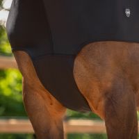 Elastic neckprotector with zipper