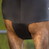 Elastic neckprotector with zipper