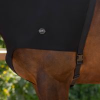 Elastic neckprotector with zipper