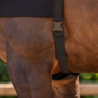 Elastic neckprotector with zipper