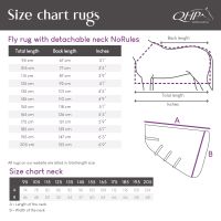 Fly rug with detachable neck NoRules