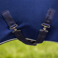 Fleece rug with ornament falabella