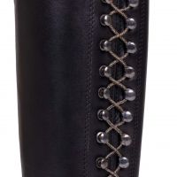 Elasticized laces glitter extra long