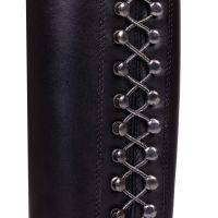 Elasticized laces glitter extra long
