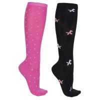 Knee stockings gift box Isalyn (2-pack)